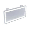 SearchFindOrder White Adjustable LED Car Visor Makeup Mirror