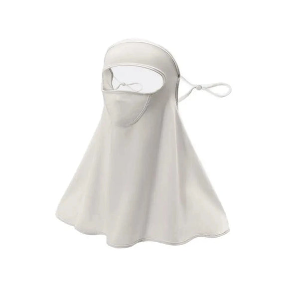 SearchFindOrder white Anti-UV Face Scarf