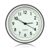 SearchFindOrder White Car Clock Interior Decor