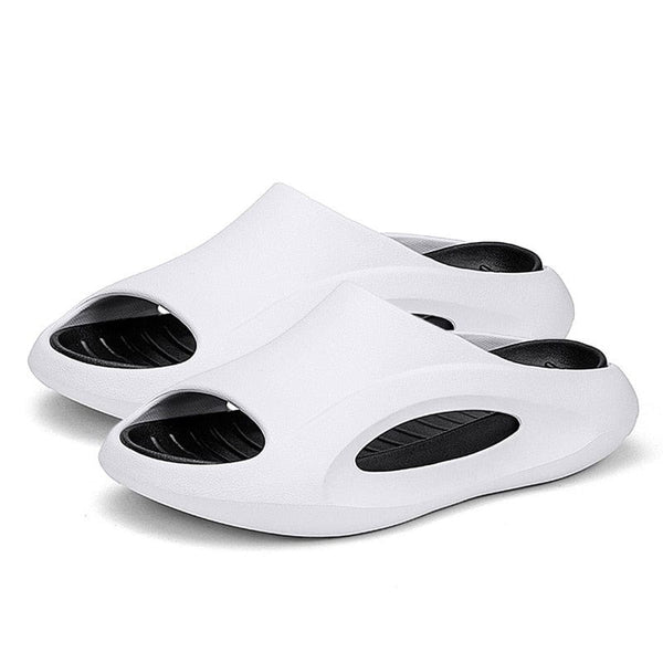 SearchFindOrder White D / 36-37(22.5-23cm) Unisex Futuristic Beach Slippers