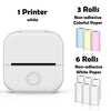 SearchFindOrder White E Portable Mini Wireless Thermal Pocket Printer