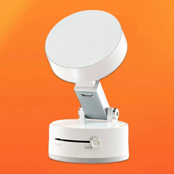 SearchFindOrder White Foldable Vacuum Magnetic Phone Bracket