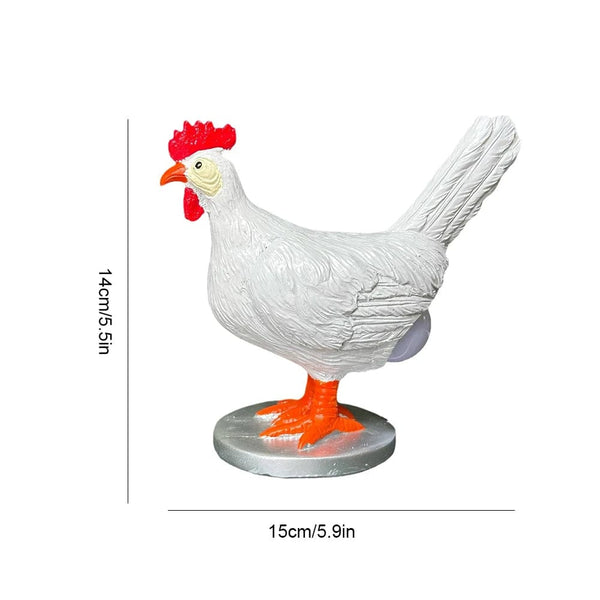 SearchFindOrder White Hen LED Egg Lamp