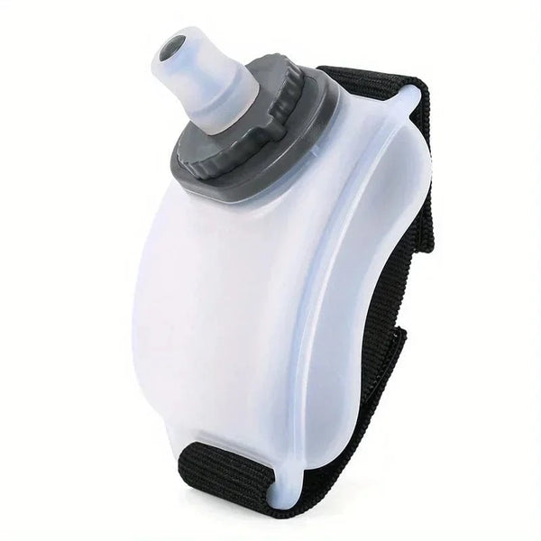 SearchFindOrder White Outdoor Sports Wrist Water Bottle