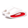 SearchFindOrder White red B / 36-37(22.5-23cm) Unisex Futuristic Beach Slippers
