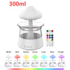 SearchFindOrder White remote control 1 Relax Electric Mushroom Rain Air Humidifier Aroma Diffuser Colorful Night Lights
