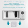 SearchFindOrder White Shower Phone Holder with Bluetooth Speaker