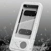 SearchFindOrder White Shower Phone Holder with Bluetooth Speaker