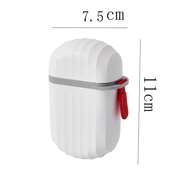 SearchFindOrder white The Ultimate Portable Soap Organizer for Home, Travel, and Outdoor Adventures