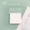 SearchFindOrder white Transparent Waterproof Sticky Note Pads