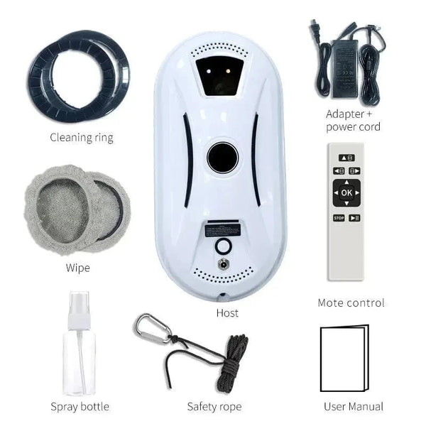 SearchFindOrder white / US / Yes Intelligent Electric Window Cleaning Robot