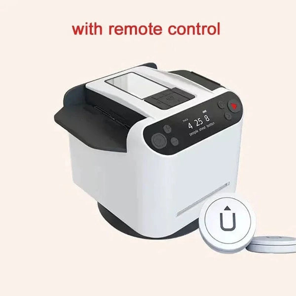 SearchFindOrder White With remote control 1 2-in-1 Automatic Card Shuffler