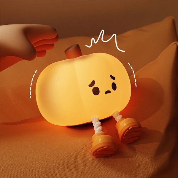 SearchFindOrder With 5V USB Plug / Night Light / China Magical Pumpkin Glow Rechargeable LED Night Companion for Kids and Festive Ambiance