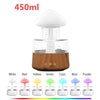 SearchFindOrder wood color Relax Electric Mushroom Rain Air Humidifier Aroma Diffuser Colorful Night Lights