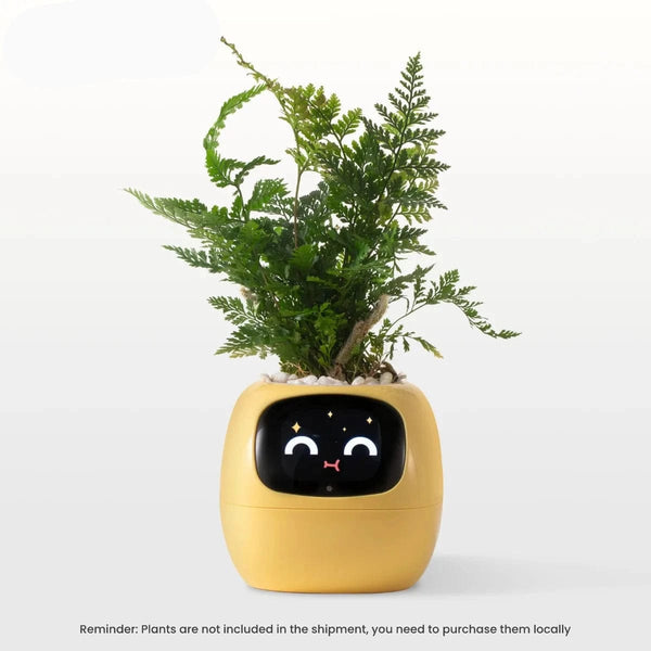 SearchFindOrder Yellow AI Plant Pot