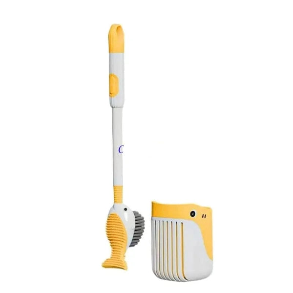 SearchFindOrder Yellow All Clean Whale 360 Toilet Brush