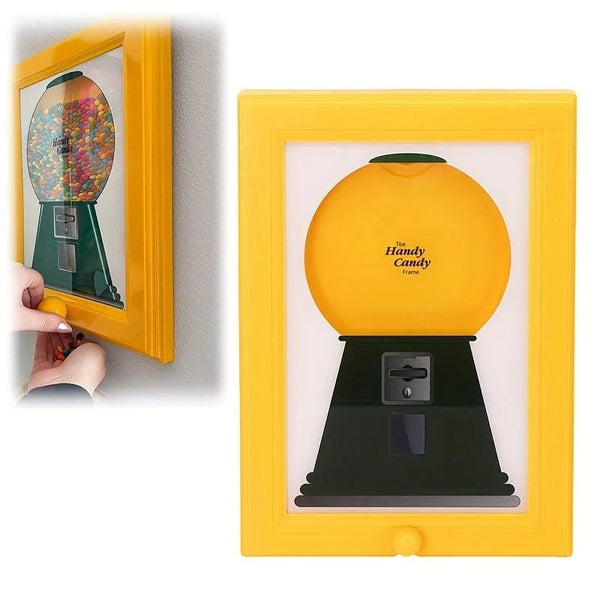 SearchFindOrder Yellow Candy Dispenser Picture Frame