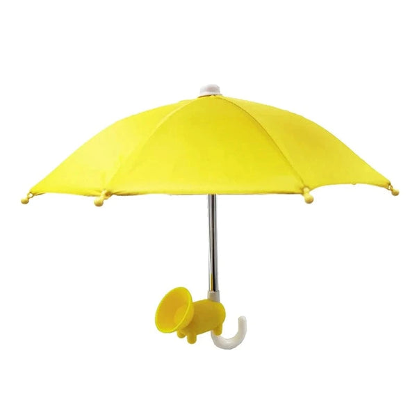 SearchFindOrder Yellow Mobile Phone Sunshade Umbrella