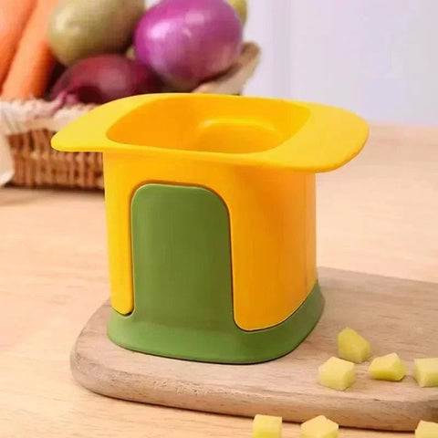 SearchFindOrder Yellow Multifunctional Vegetable Dicer Kitchen Tool