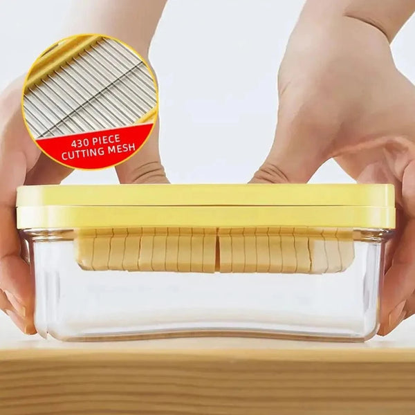 SearchFindOrder Yellow Top Butter and Cheese Cutter Box