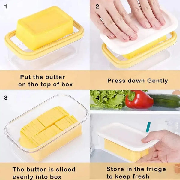 SearchFindOrder Yellow Top Butter and Cheese Cutter Box