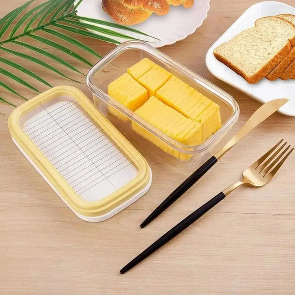 SearchFindOrder Yellow Top Butter and Cheese Cutter Box