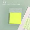 SearchFindOrder yellow Transparent Waterproof Sticky Note Pads