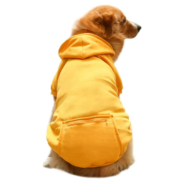 SearchFindOrder Yellow / XS Stylish Hoodie for Small to Medium Dogs