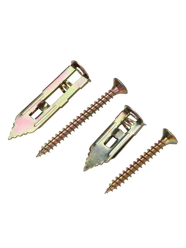 SearchFindOrder zinc-colored 1 / M12x30mm Self-Drilling Drywall Anchors