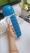 Water Bottle with 7-Day Pill Box