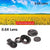 SearchFindOrder 0.6X Black Lens Only 4K HD Super 15X Macro Lens for Smartphone Anti-Distortion 0.45X 0.6X Wide Angle Lens