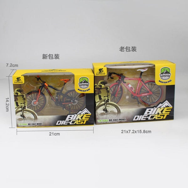 Mini 1:10 Alloy Bicycle Finger Bike Toy for Kids