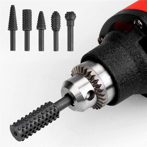 SearchFindOrder 1/4'' 5 Pieces Woodworking Drill Bit Set