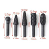 SearchFindOrder 1/4'' 5 Pieces Woodworking Drill Bit Set
