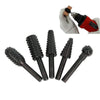 SearchFindOrder 1/4'' 5 Pieces Woodworking Drill Bit Set