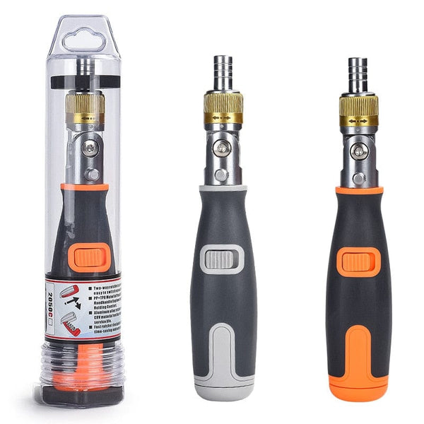 SearchFindOrder 10-in-1 Multi-Angle Portable Ratchet Screwdriver