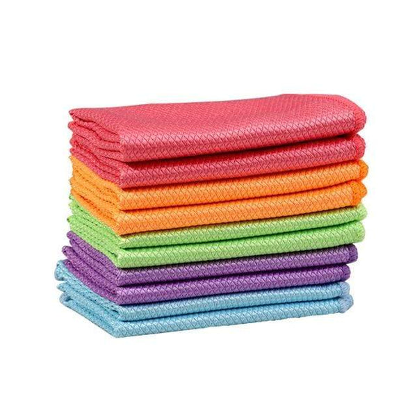 SearchFindOrder 10 Pieces (30x30cm) Universal Microfiber Cleaning Cloth