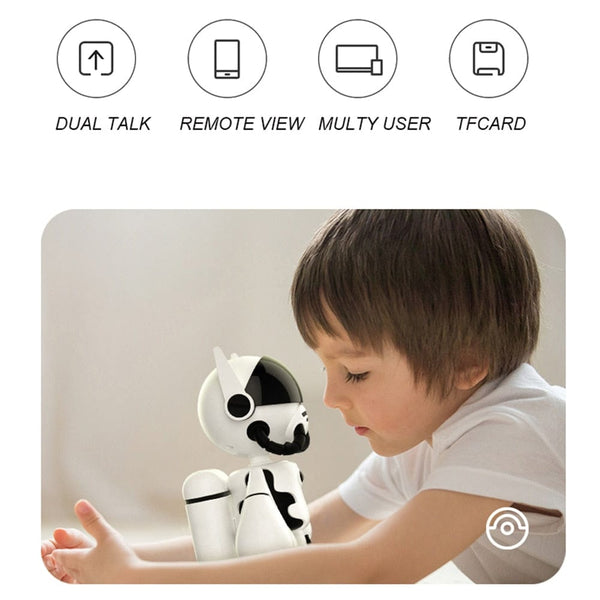 SearchFindOrder 1080P HD Smart Home Surveillance Astronaut Robot Security Camera