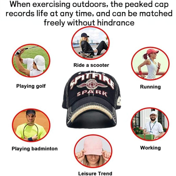 SearchFindOrder 1080P HD WIFI Hat Camera with Mobile Phone Remote View