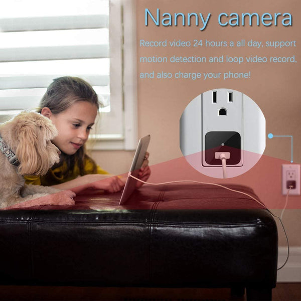 SearchFindOrder 1080p Mini Wifi Power Adapter HD IP Camera