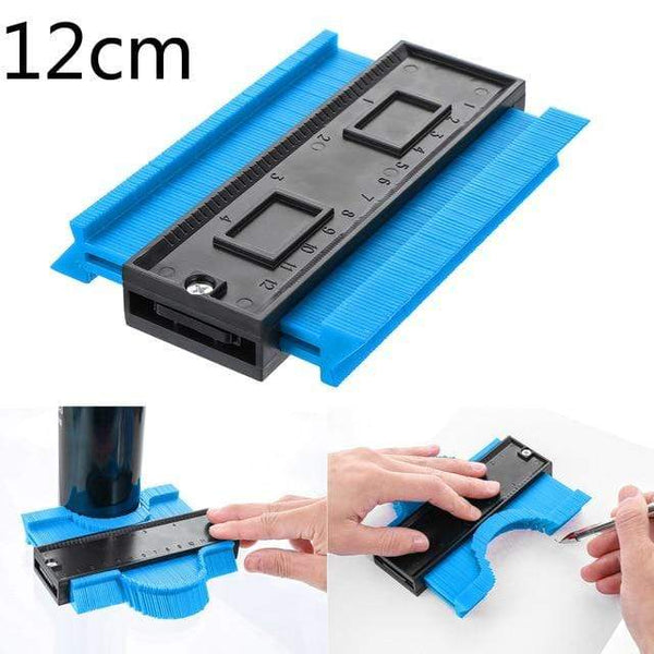 SearchFindOrder 12cm Blue Profile & Contour Gauge Tool