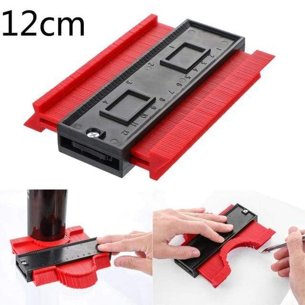 SearchFindOrder 12cm Red Profile & Contour Gauge Tool
