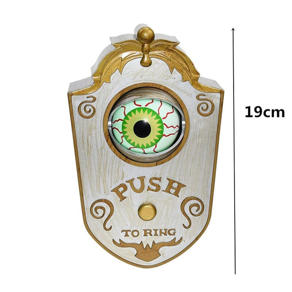 SearchFindOrder 13702 Scary One-Eyed Luminous Glowing Halloween Doorbell