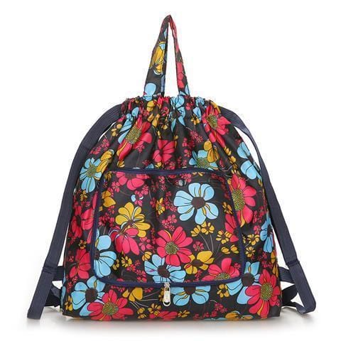 SearchFindOrder 1pcs / P12-hongsedahua Foldable Large Capacity Travel Backpack