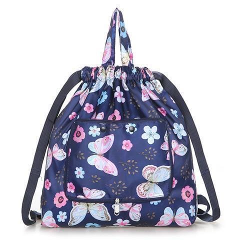 SearchFindOrder 1pcs / P12-hudieyuhua Foldable Large Capacity Travel Backpack