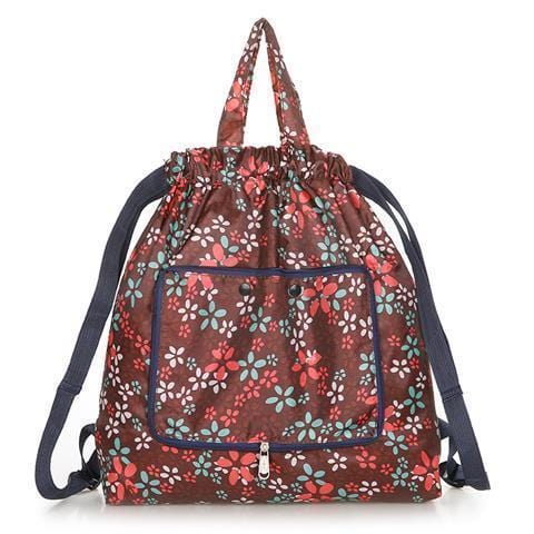 SearchFindOrder 1pcs / P12-zongdixiaohua Foldable Large Capacity Travel Backpack