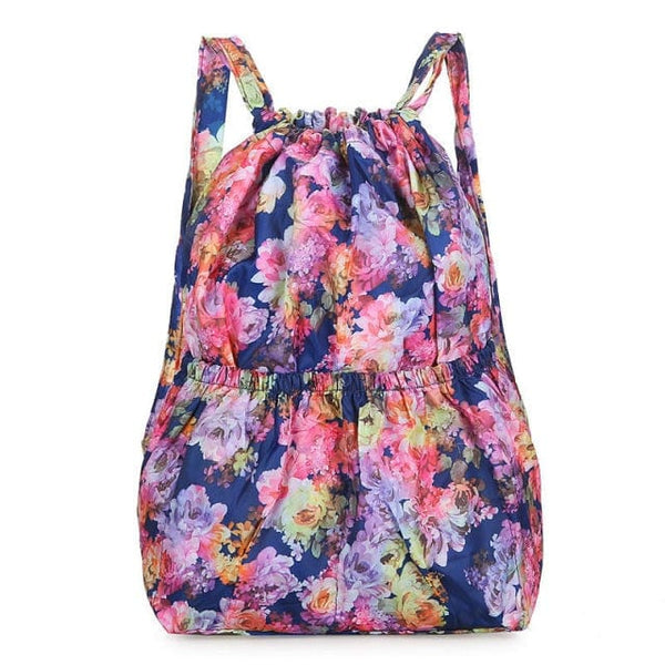 SearchFindOrder 1pcs / P9-xuanlijuhua Foldable Large Capacity Travel Backpack