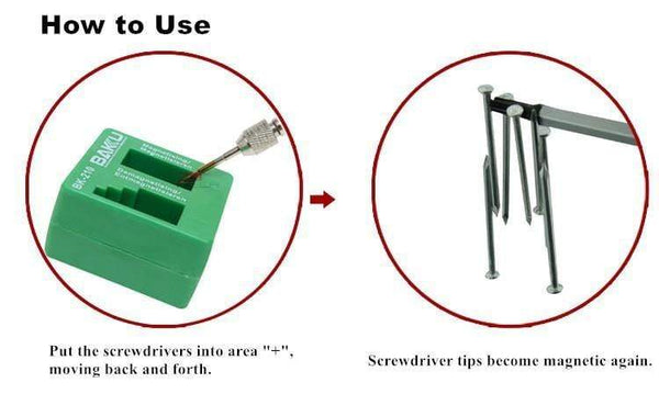 SearchFindOrder 2 in 1 Mini Magnetizer Demagnetizer