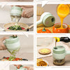 SearchFindOrder 2-in-1 Portable Vegetable Slicer Blender