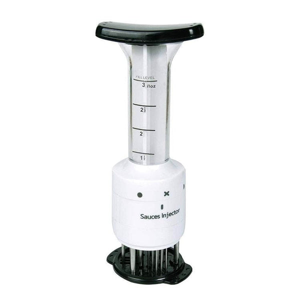 SearchFindOrder 2-in-1 Professional Meat Stainless Steel Meat Tenderizer with Marinade and Seasoning Injector Needles